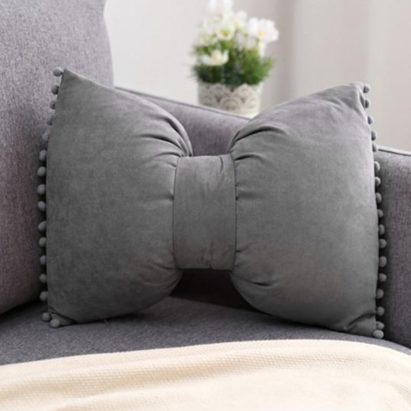 Kalsten | Bow-shaped Decorative Cushion as Decorative Accent