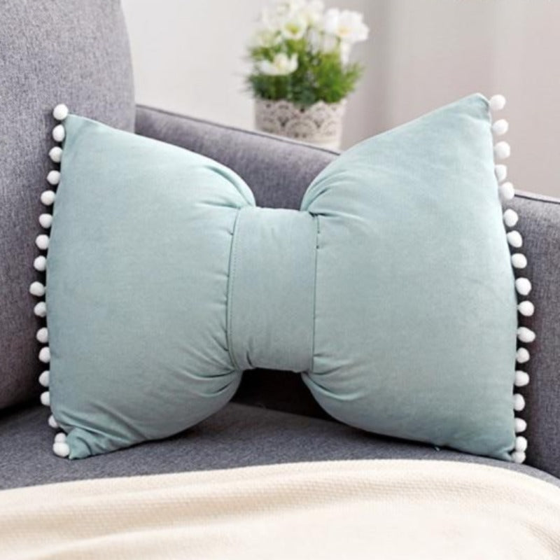 Kalsten | Bow-shaped Decorative Cushion as Decorative Accent