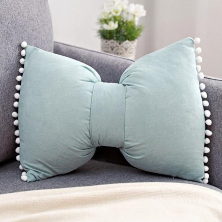 Kalsten | Bow-shaped Decorative Cushion as Decorative Accent