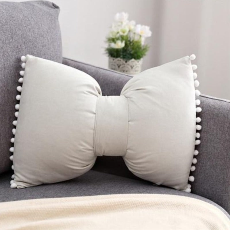 Kalsten | Bow-shaped Decorative Cushion as Decorative Accent