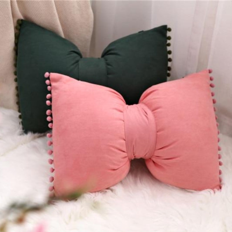 Kalsten | Bow-shaped Decorative Cushion as Decorative Accent