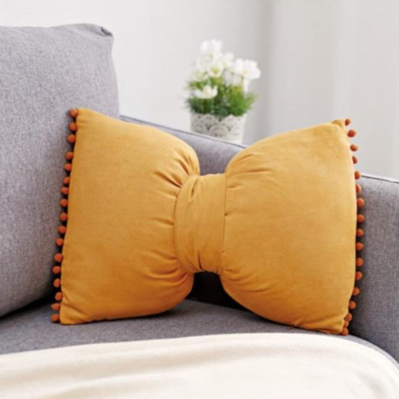 Kalsten | Bow-shaped Decorative Cushion as Decorative Accent