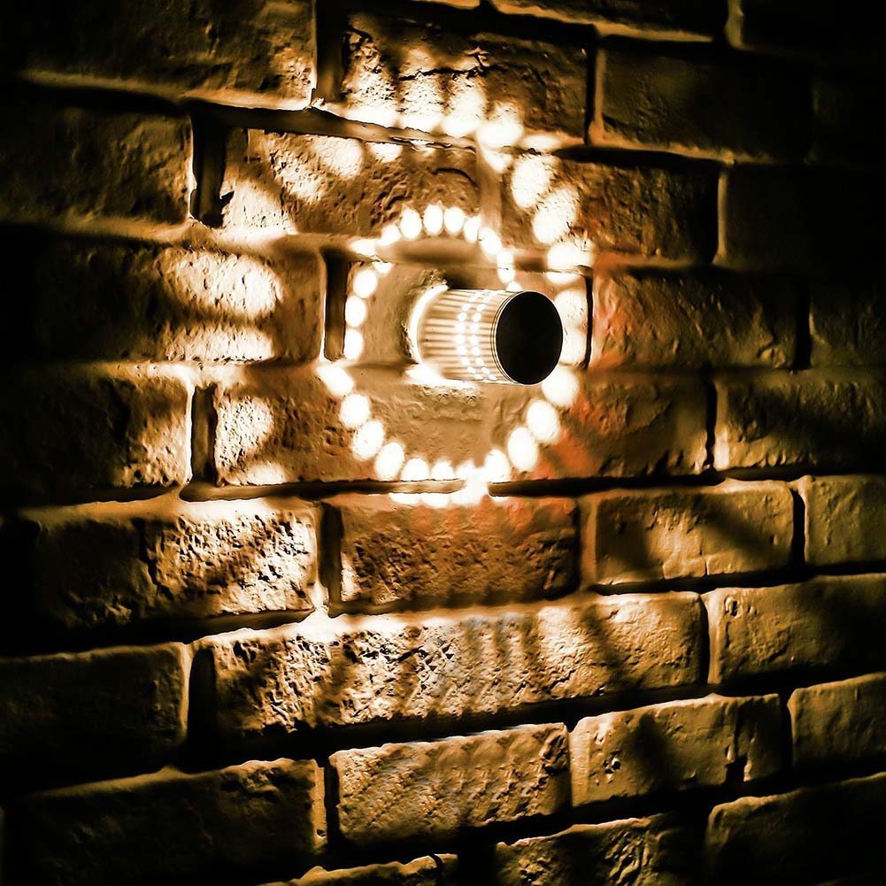 Spiral Hole RGB LED Fun Wall Light | Kalsten