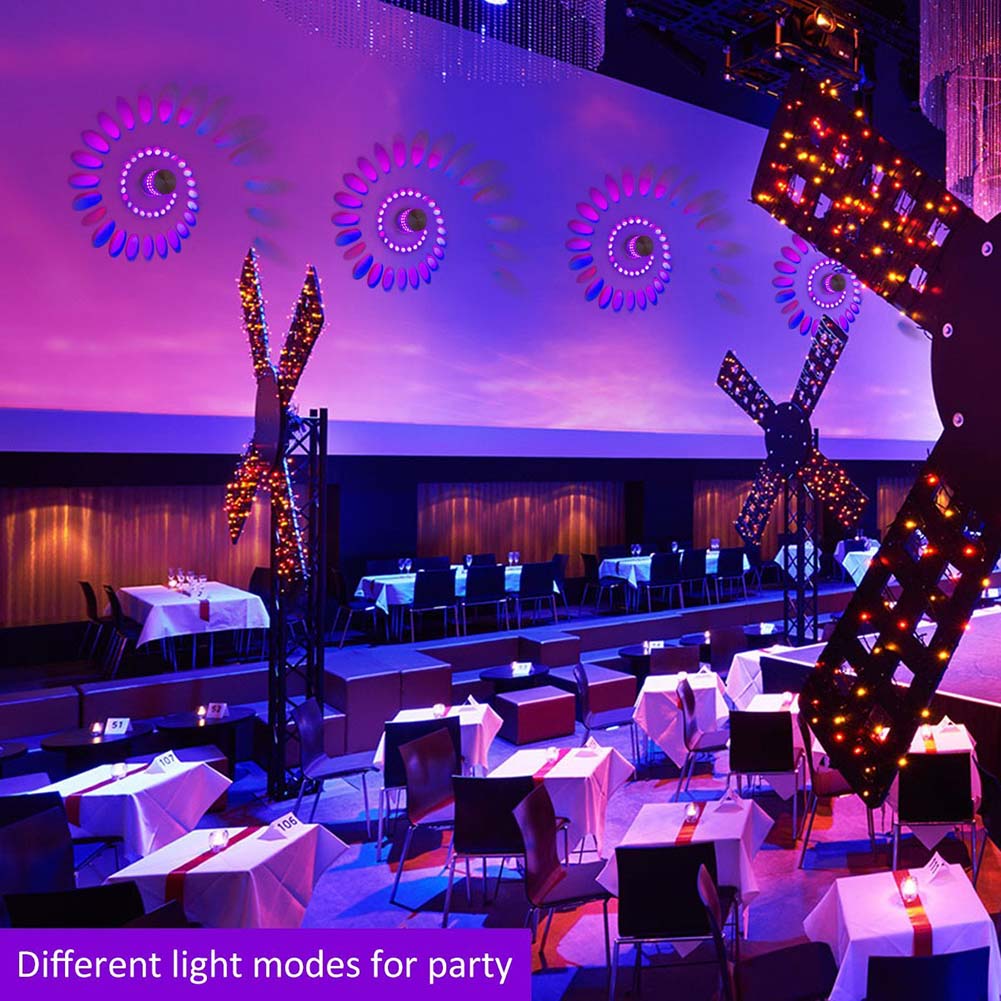 Spiral Hole RGB LED Fun Wall Light | Kalsten