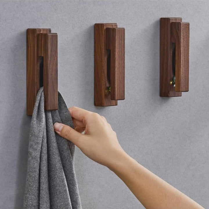 Kalsten | Nordic Wooden Towel Holder for the Bathroom