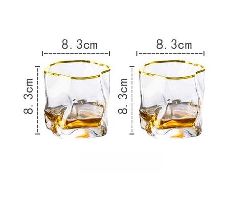 Kalsten | Distorted Texture Whisky Glass Set