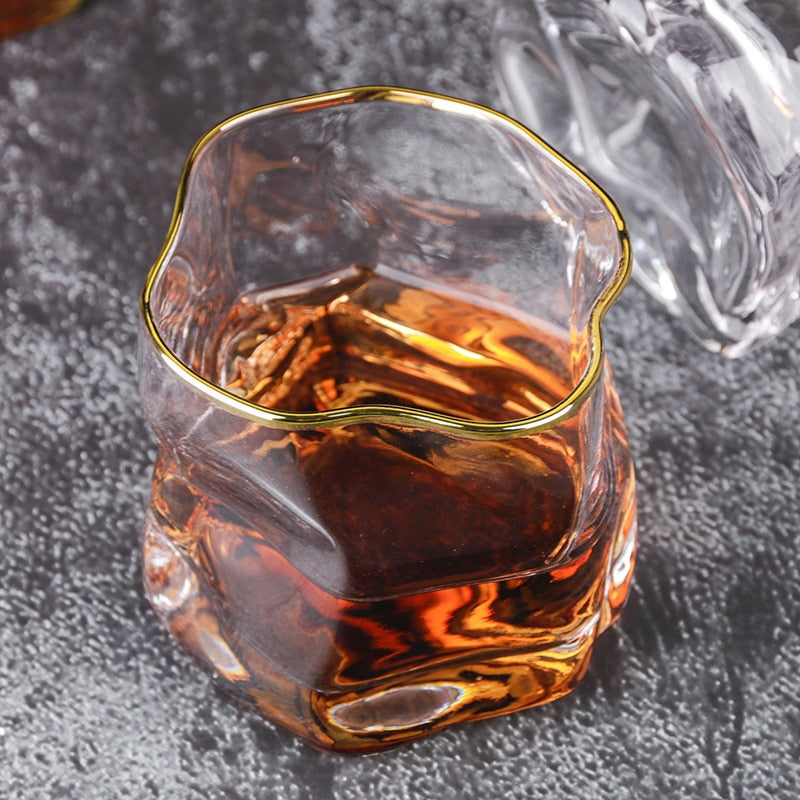 Kalsten | Distorted Texture Whisky Glass Set