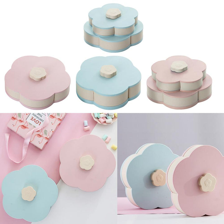 Kalsten | Petal-Shape Rotating Snack Box