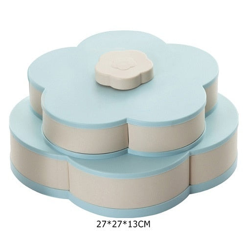 Kalsten | Petal-Shape Rotating Snack Box