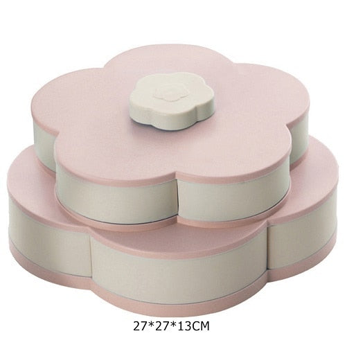 Kalsten | Petal-Shape Rotating Snack Box