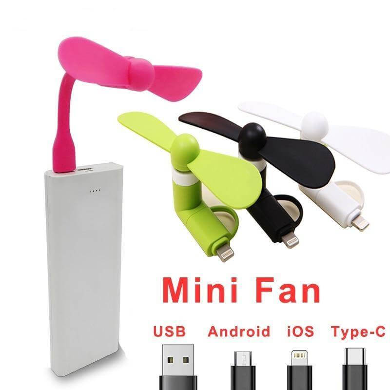 Flexible Phone Mini Fan | Kalsten