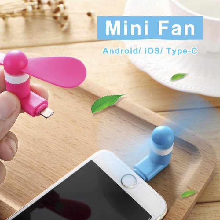 Flexible Phone Mini Fan | Kalsten