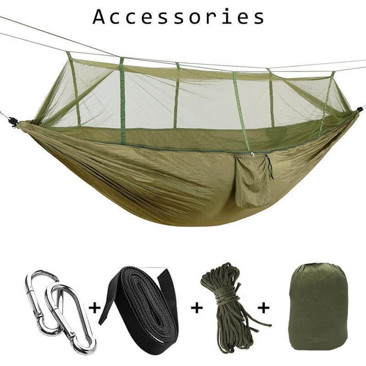 Portable Adventure Camping Outdoor Mosquito Net Hammock | Kalsten