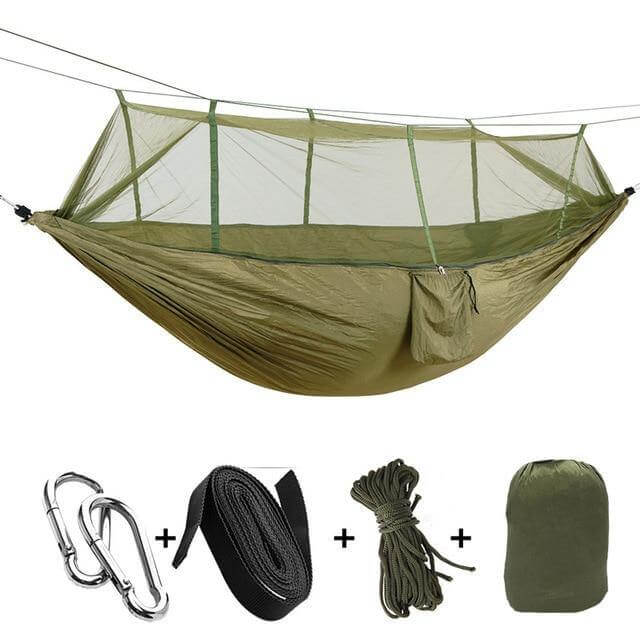 Portable Adventure Camping Outdoor Mosquito Net Hammock | Kalsten