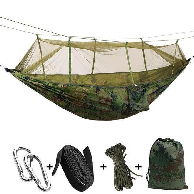Portable Adventure Camping Outdoor Mosquito Net Hammock | Kalsten