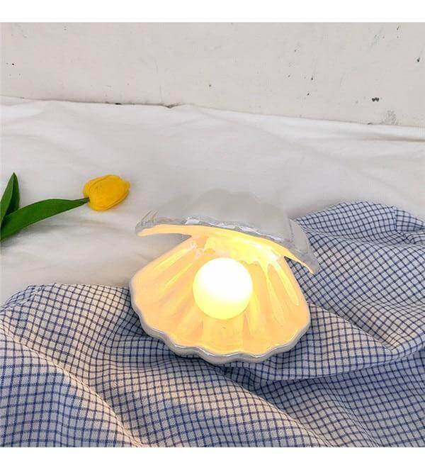 Portable Pearl in Shell Night Light | Kalsten