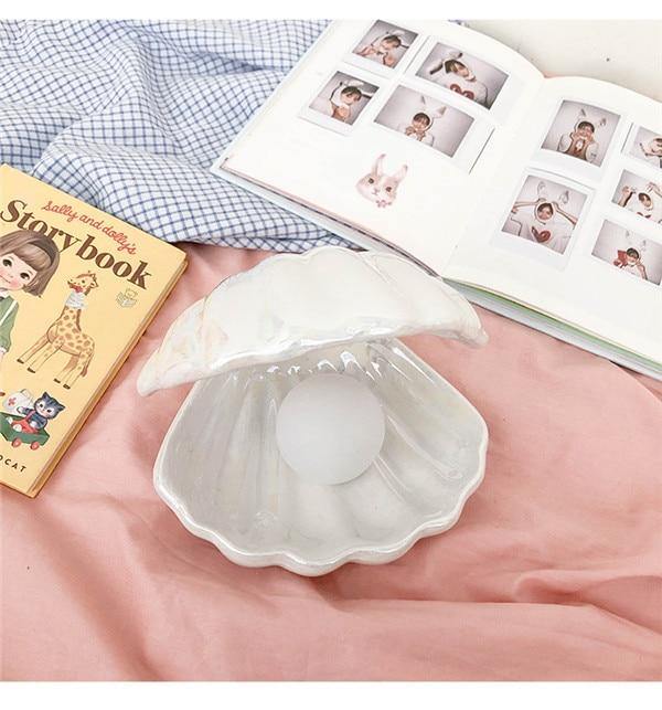 Portable Pearl in Shell Night Light | Kalsten
