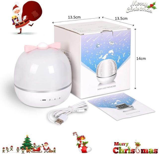 360 Degree Rotating Projection Night Lamp | Kalsten