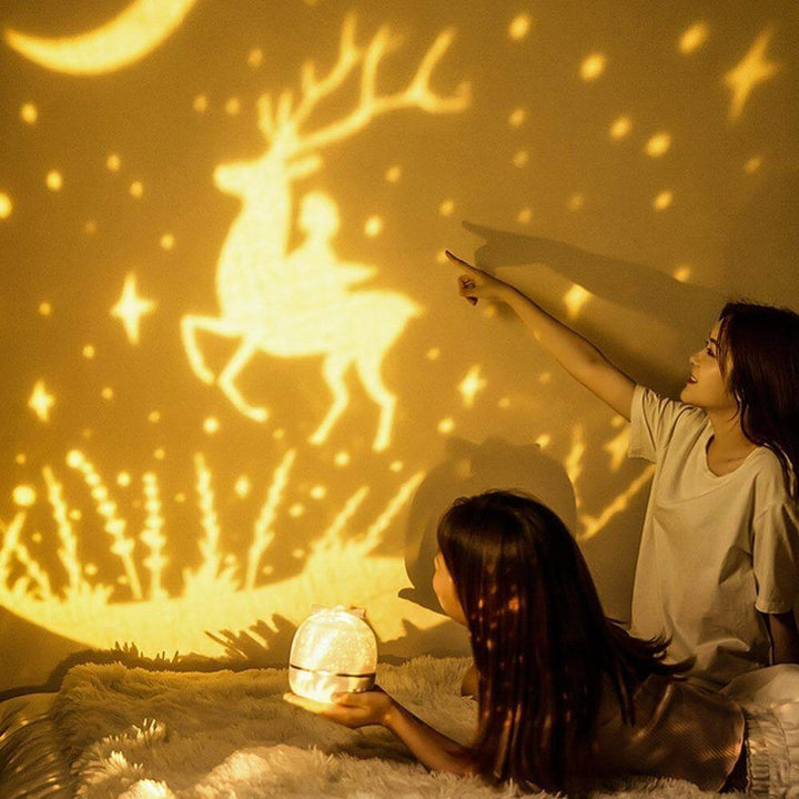 360 Degree Rotating Projection Night Lamp | Kalsten