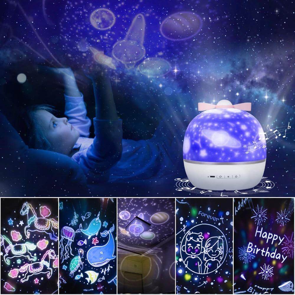 360 Degree Rotating Projection Night Lamp | Kalsten