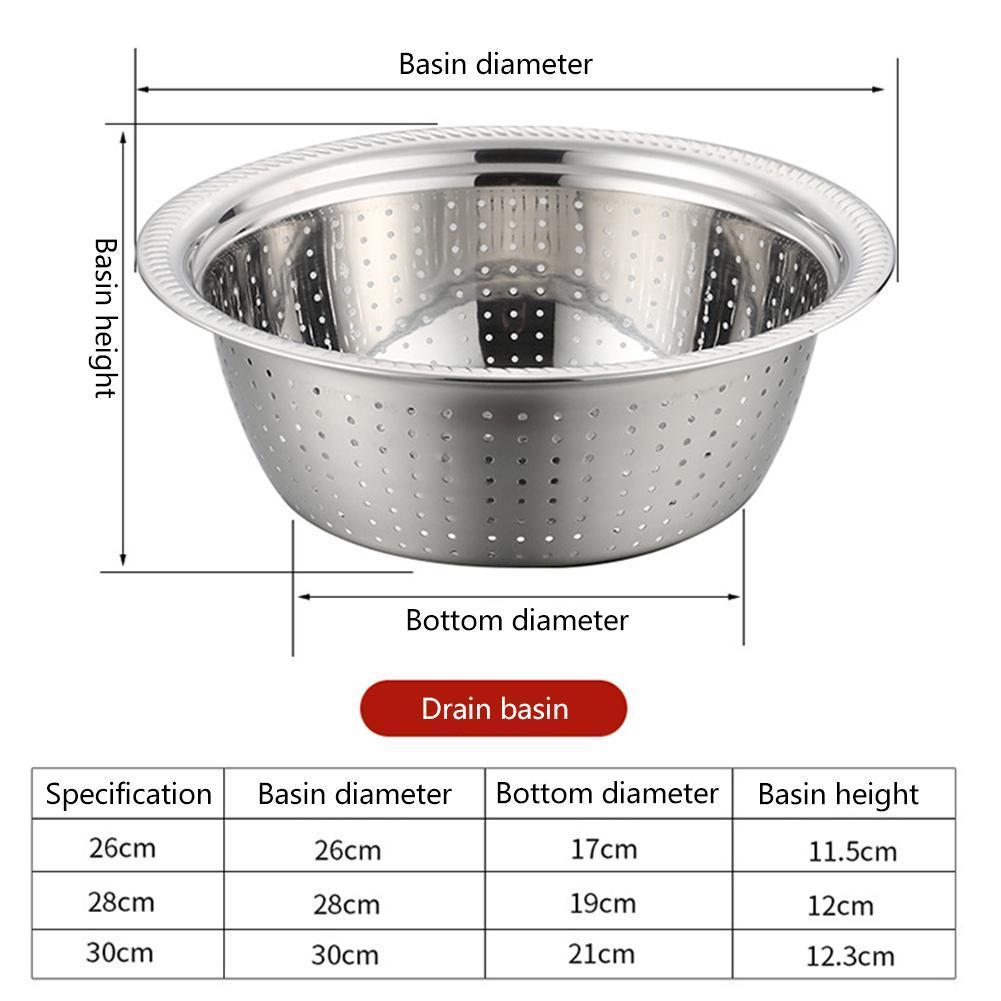 Multifunctional Stainless Steel Basin | Kalsten