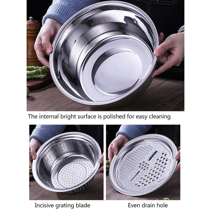 Multifunctional Stainless Steel Basin | Kalsten
