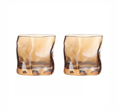 Kalsten | Distorted Texture Whisky Glass Set