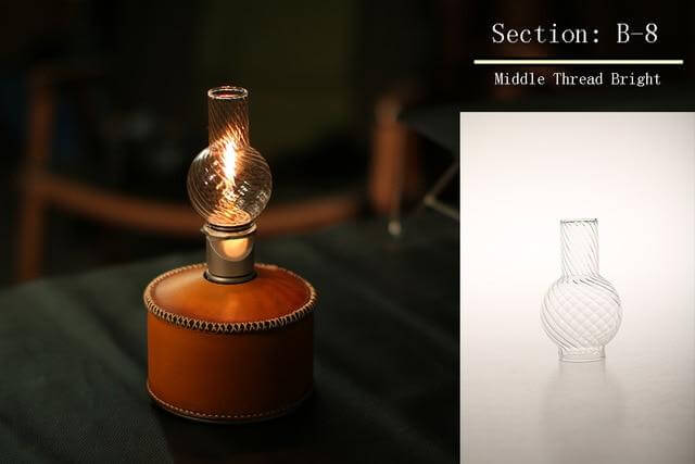Gas Lantern Glass Outdoor Camping Lamp | Kalsten