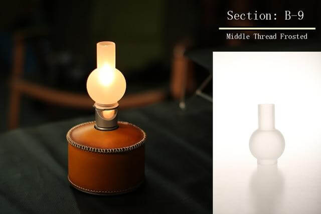 Gas Lantern Glass Outdoor Camping Lamp | Kalsten