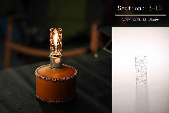 Gas Lantern Glass Outdoor Camping Lamp | Kalsten