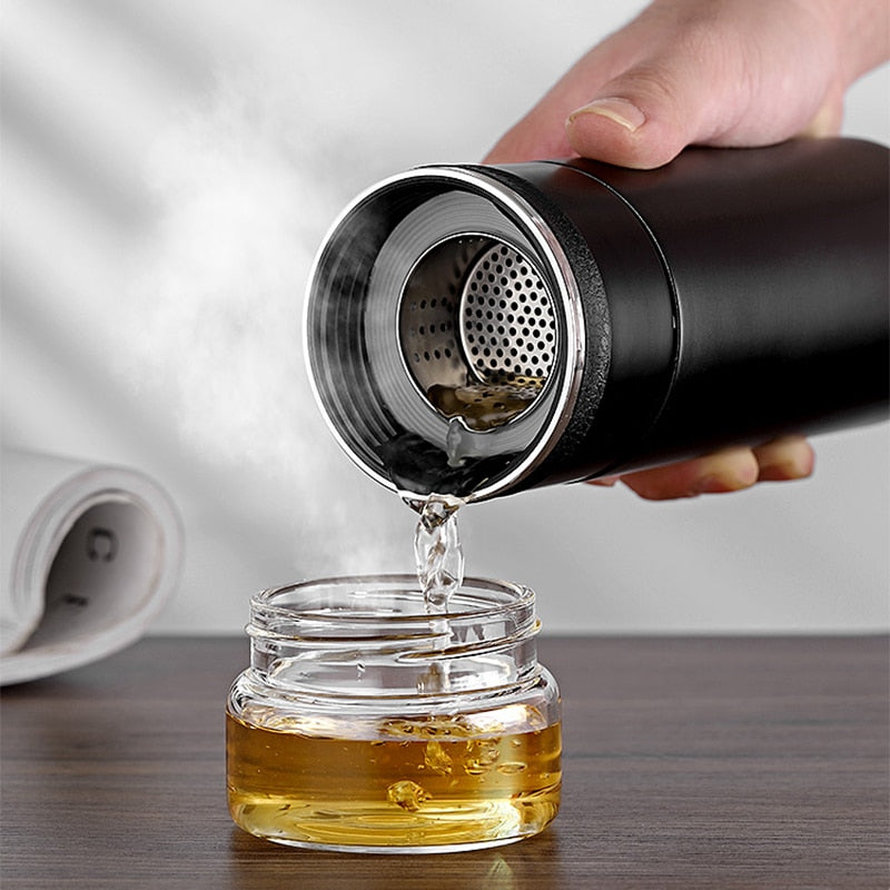 Elegant Durable Simple Tea Infuser Thermos | Kalsten