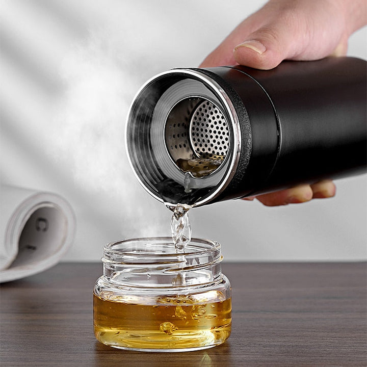 Elegant Durable Simple Tea Infuser Thermos | Kalsten