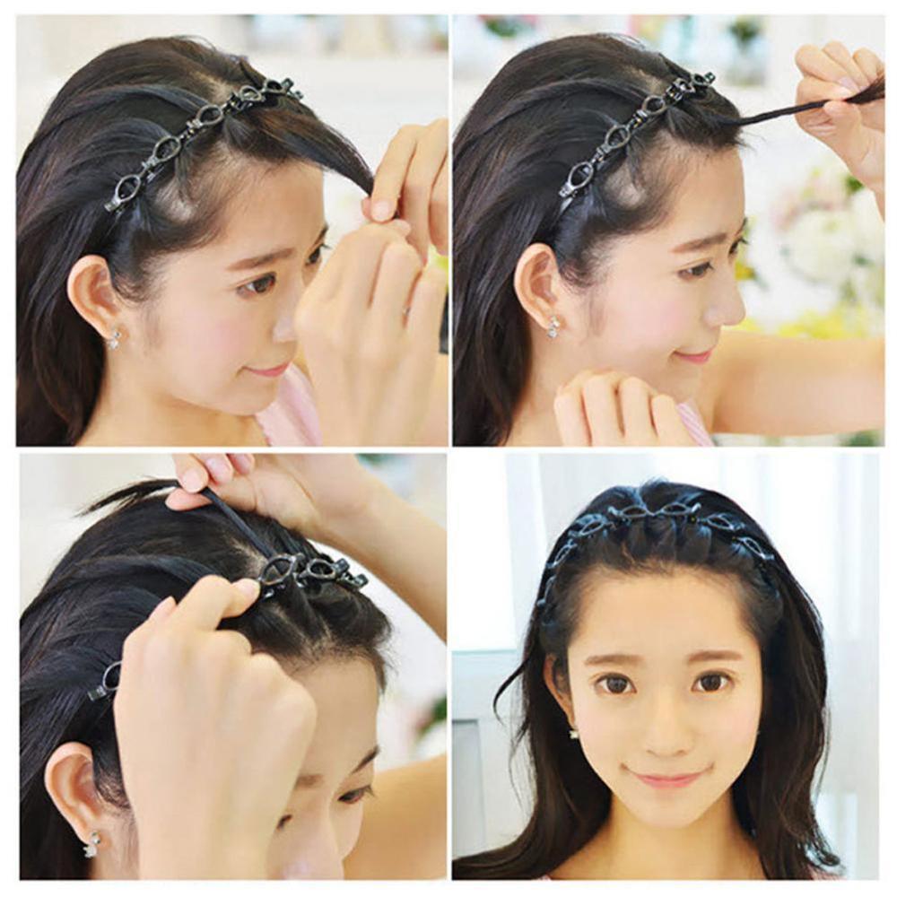 Double Bangs Hairstyle Hairpin | Kalsten