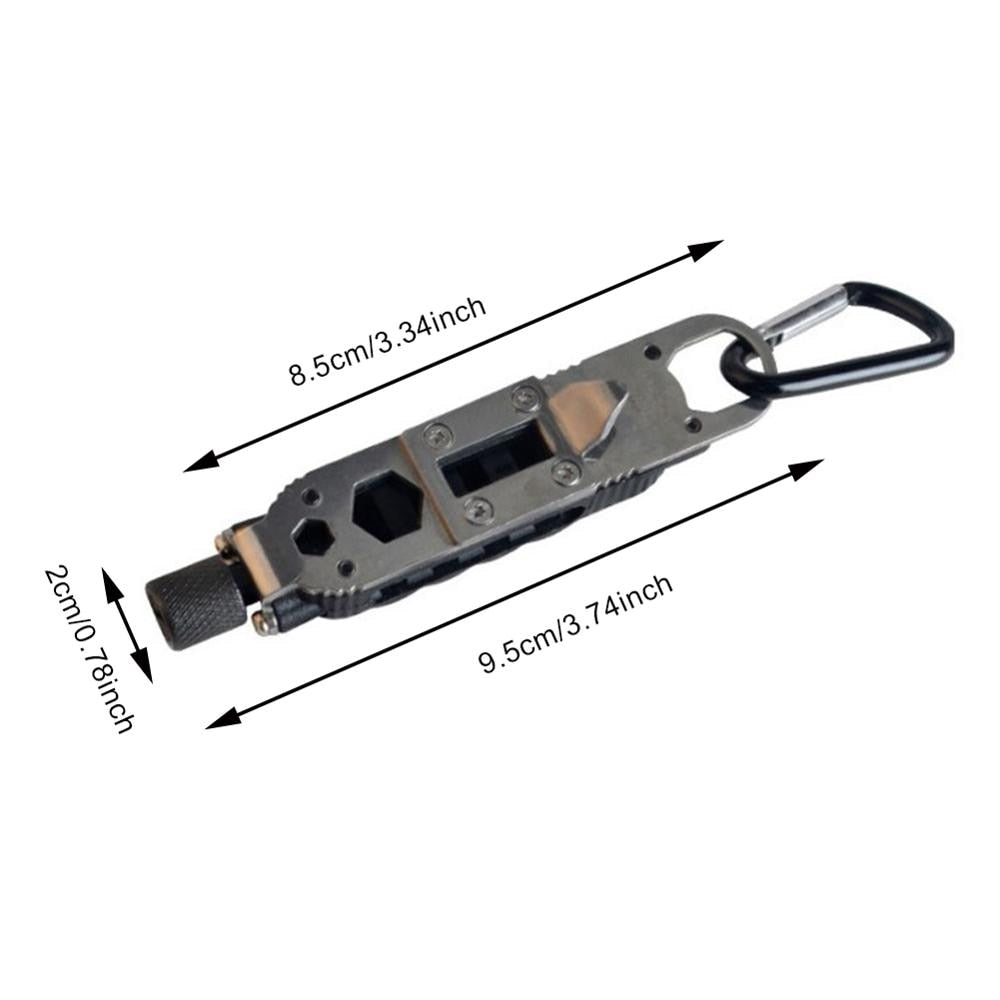 Mini Multifunctional Keychain Survival Camping Tool | Kalsten