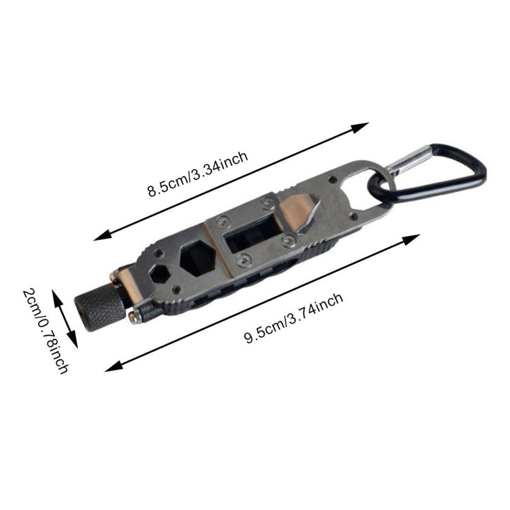 Mini Multifunctional Keychain Survival Camping Tool | Kalsten