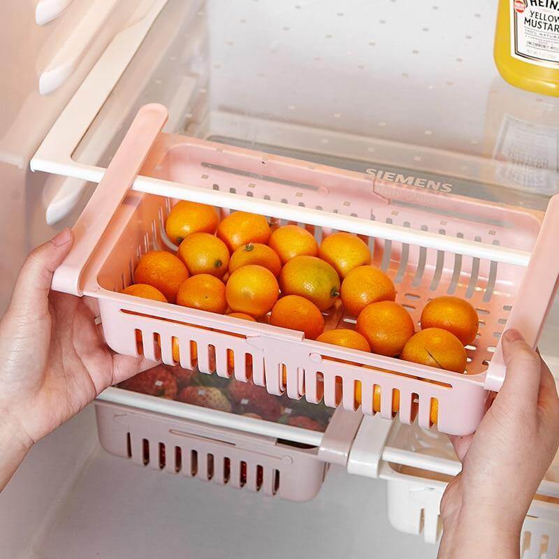 Kalsten | Adjustable Fridge Storage Drawer