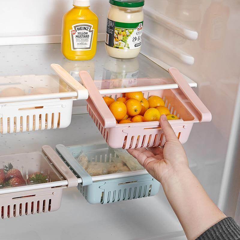 Kalsten | Adjustable Fridge Storage Drawer