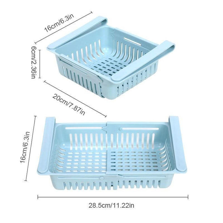 Kalsten | Adjustable Fridge Storage Drawer