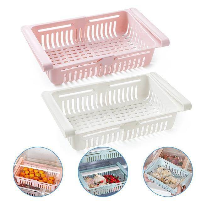 Kalsten | Adjustable Fridge Storage Drawer