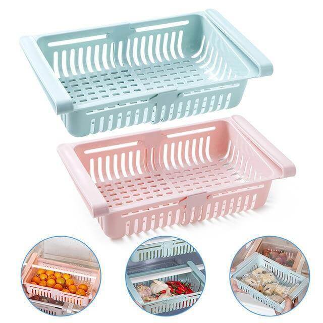 Kalsten | Adjustable Fridge Storage Drawer