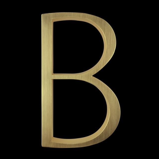 Kalsten | Gold Modern House Numbers
