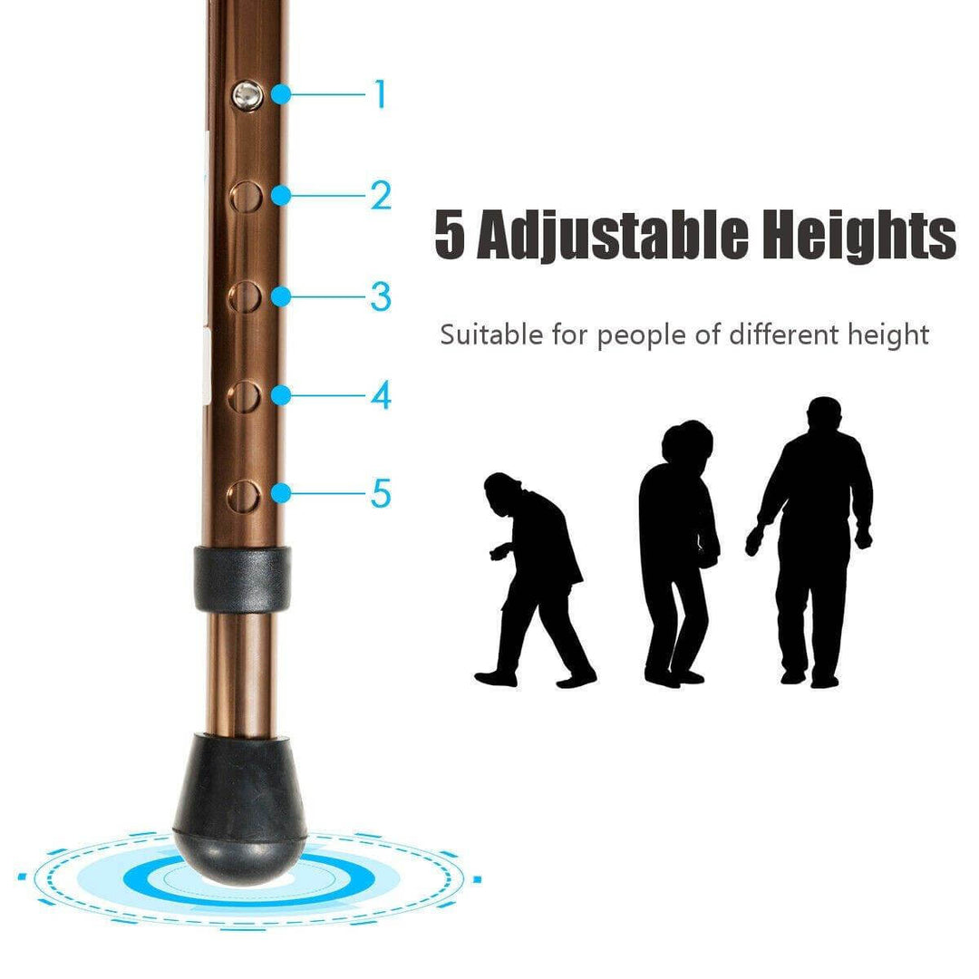 Lightweight Foldable Portable Walking Stool | Kalsten