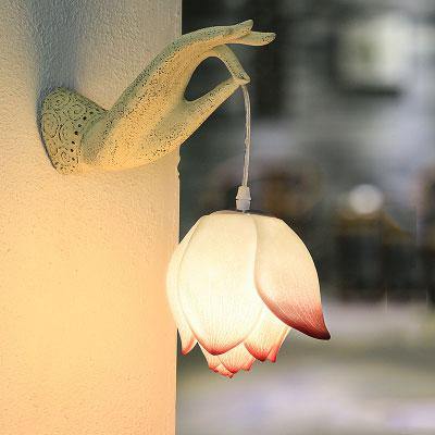 Modern Creative Chinese Lotus Wall Lamp | Kalsten