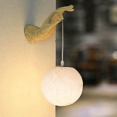 Modern Creative Chinese Lotus Wall Lamp | Kalsten