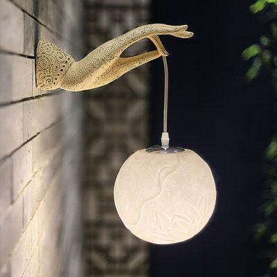 Modern Creative Chinese Lotus Wall Lamp | Kalsten