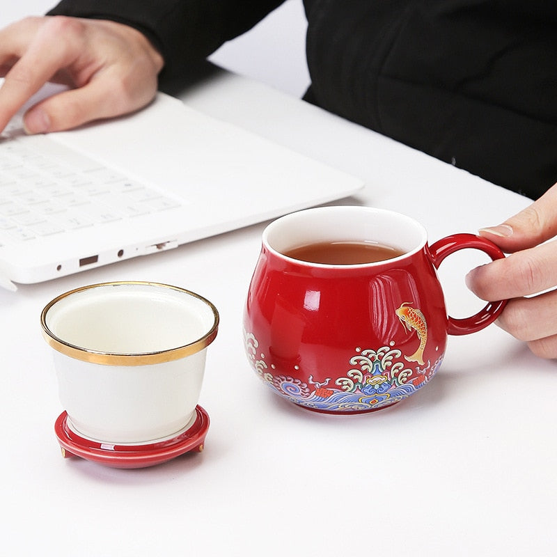 Kalsten | Japanese Ceramic Tea Infuser Cups