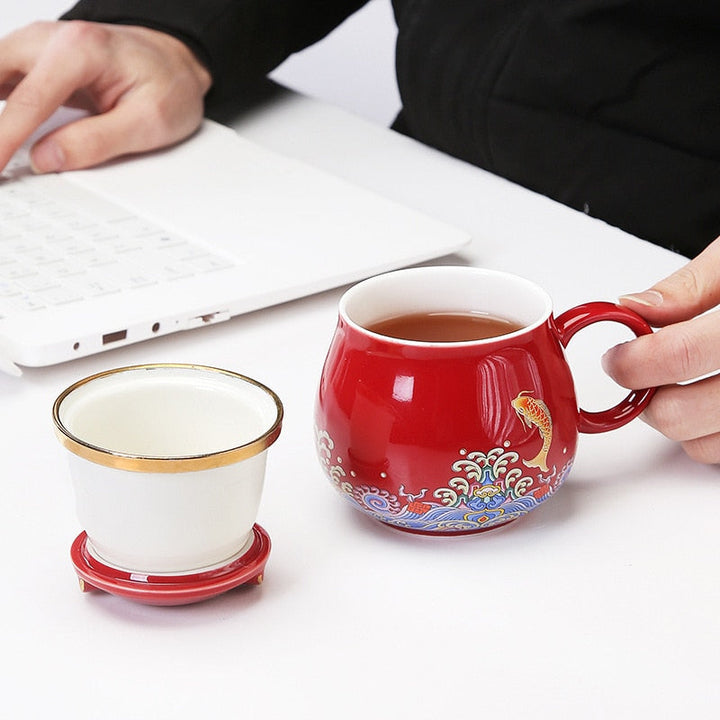 Kalsten | Japanese Ceramic Tea Infuser Cups