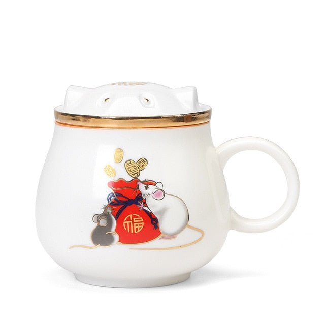 Kalsten | Japanese Ceramic Tea Infuser Cups