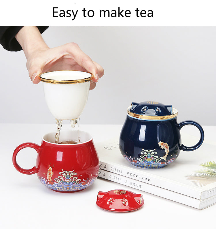 Kalsten | Japanese Ceramic Tea Infuser Cups