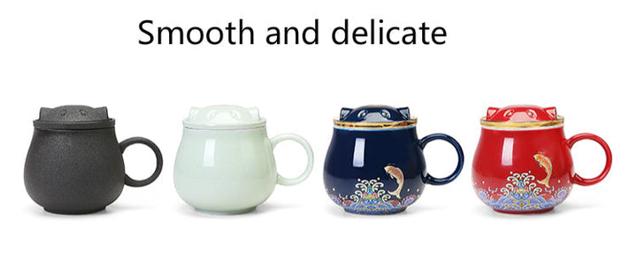 Kalsten | Japanese Ceramic Tea Infuser Cups